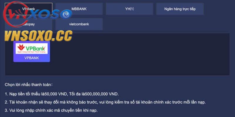Chi tiết 3 bước bổ sung bằng TKNH